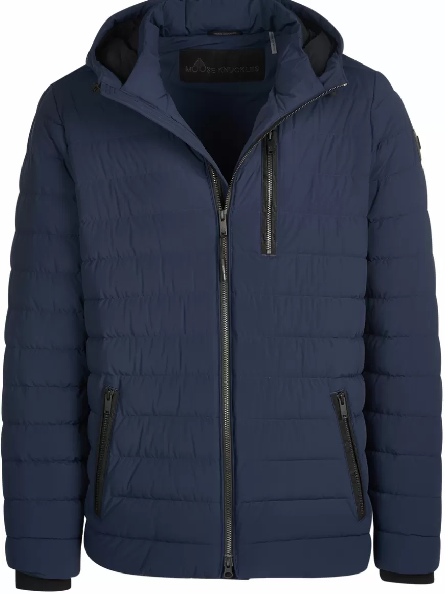 Moose Knuckles Jacket Navy Store