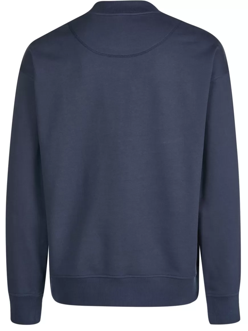 Moose Knuckles Pullover Navy Store