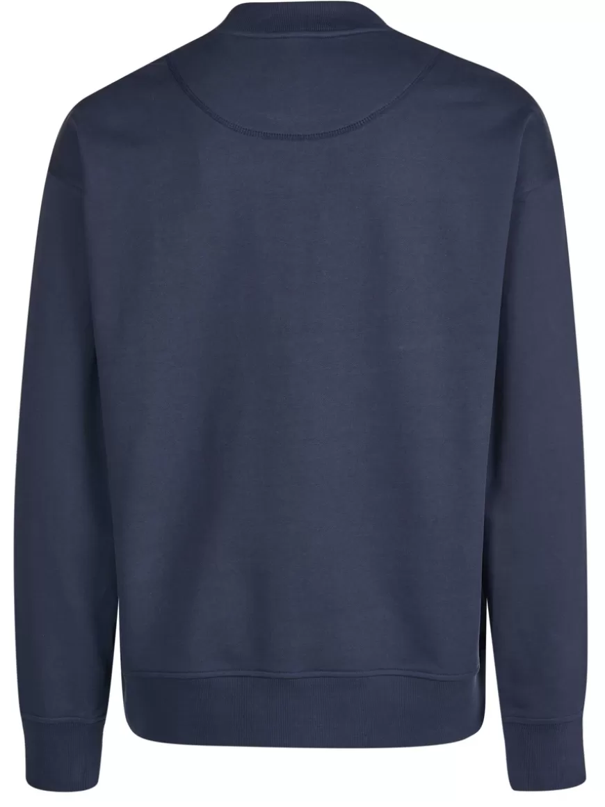 Moose Knuckles Pullover Navy Fashion