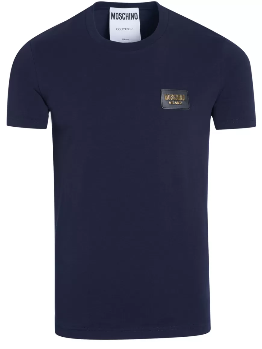 Moschino Couture! T-shirt dark blue Darkblue Flash Sale