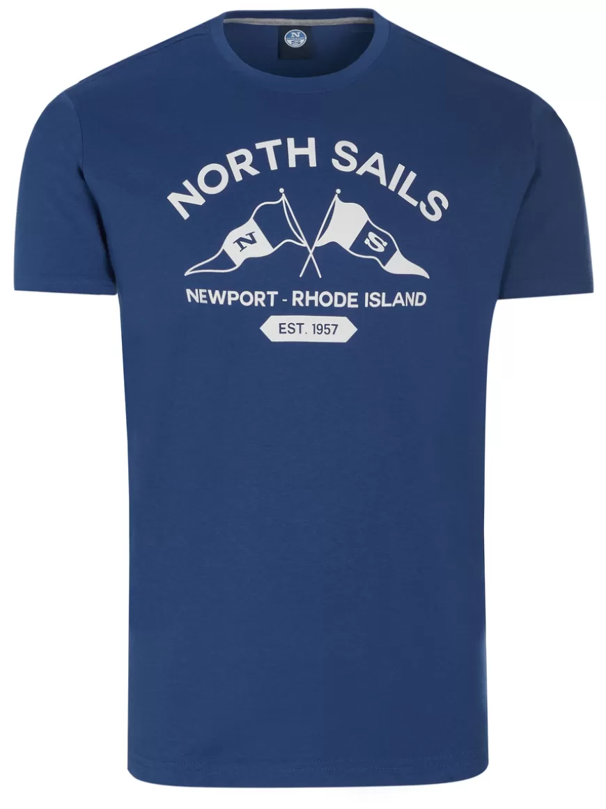 North Sails T-shirt Blue Clearance