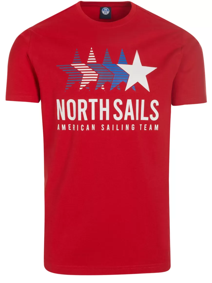 North Sails T-shirt Red Hot