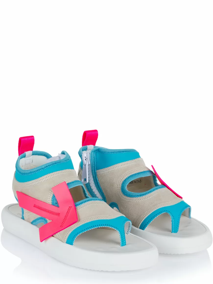 Off-White Sandal Multi-colored Cheap