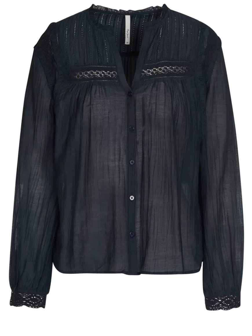 Pepe Jeans Blouse dark blue Darkblue Hot