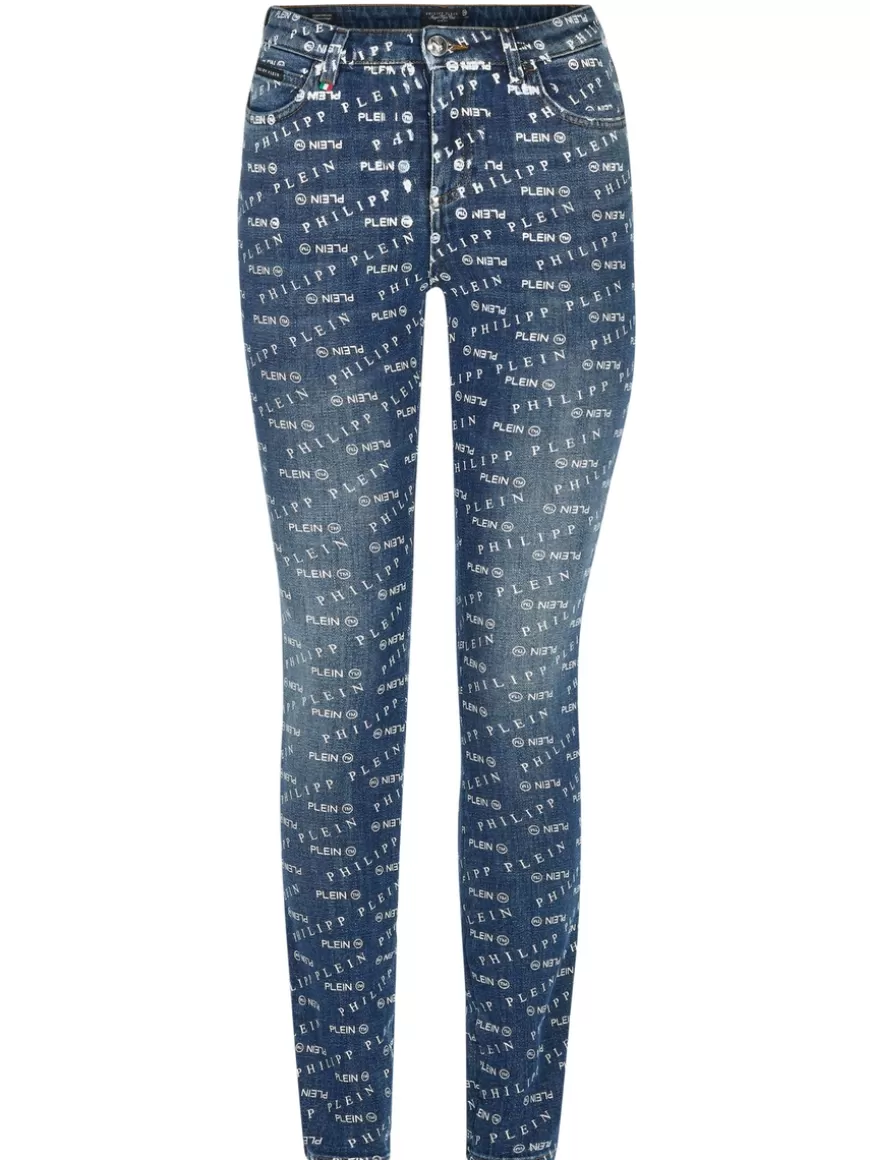 Philipp Plein Jeans Blue Cheap