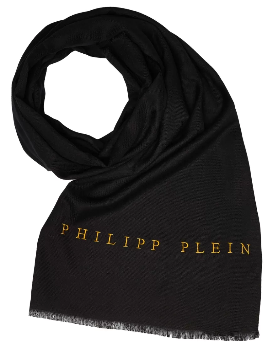 Philipp Plein Scarf Black New