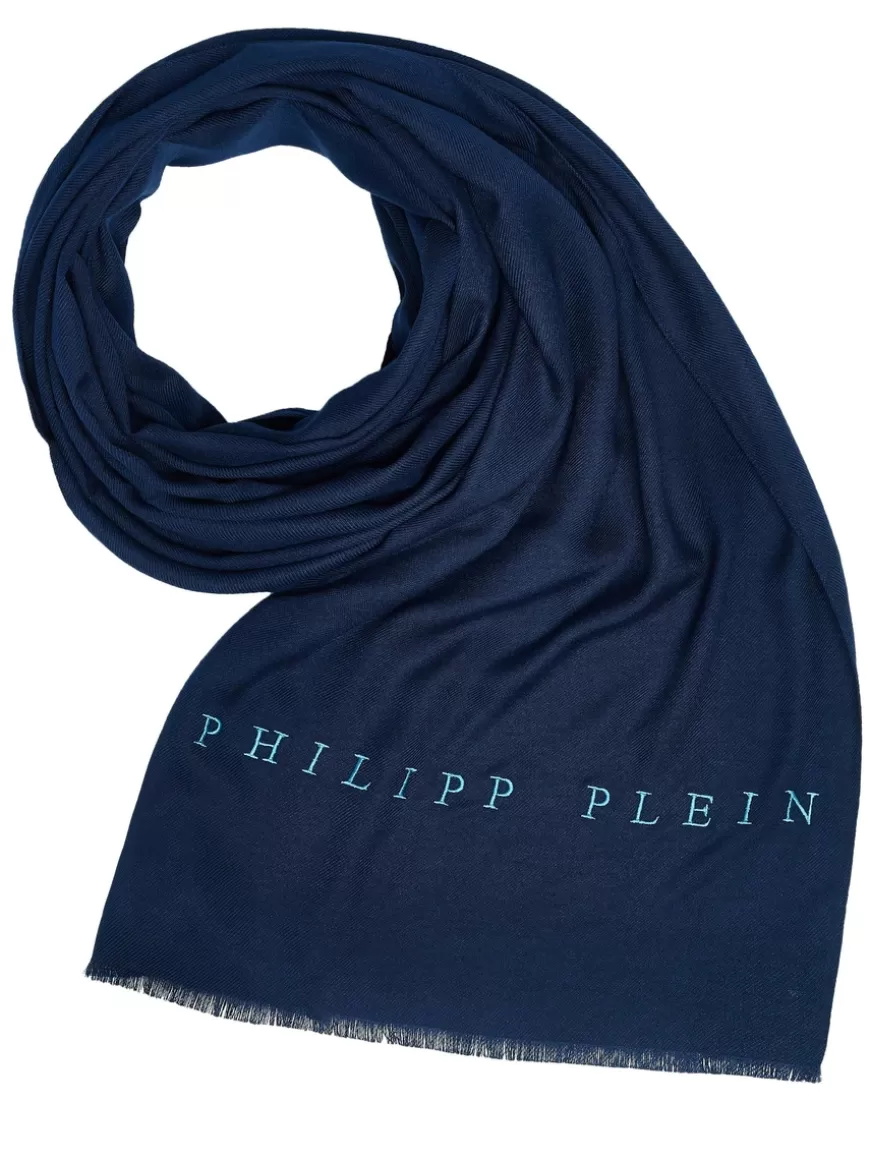 Philipp Plein Scarf dark blue Darkblue Fashion