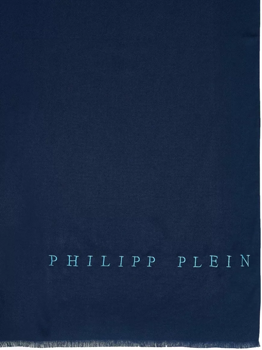 Philipp Plein Scarf dark blue Darkblue Fashion