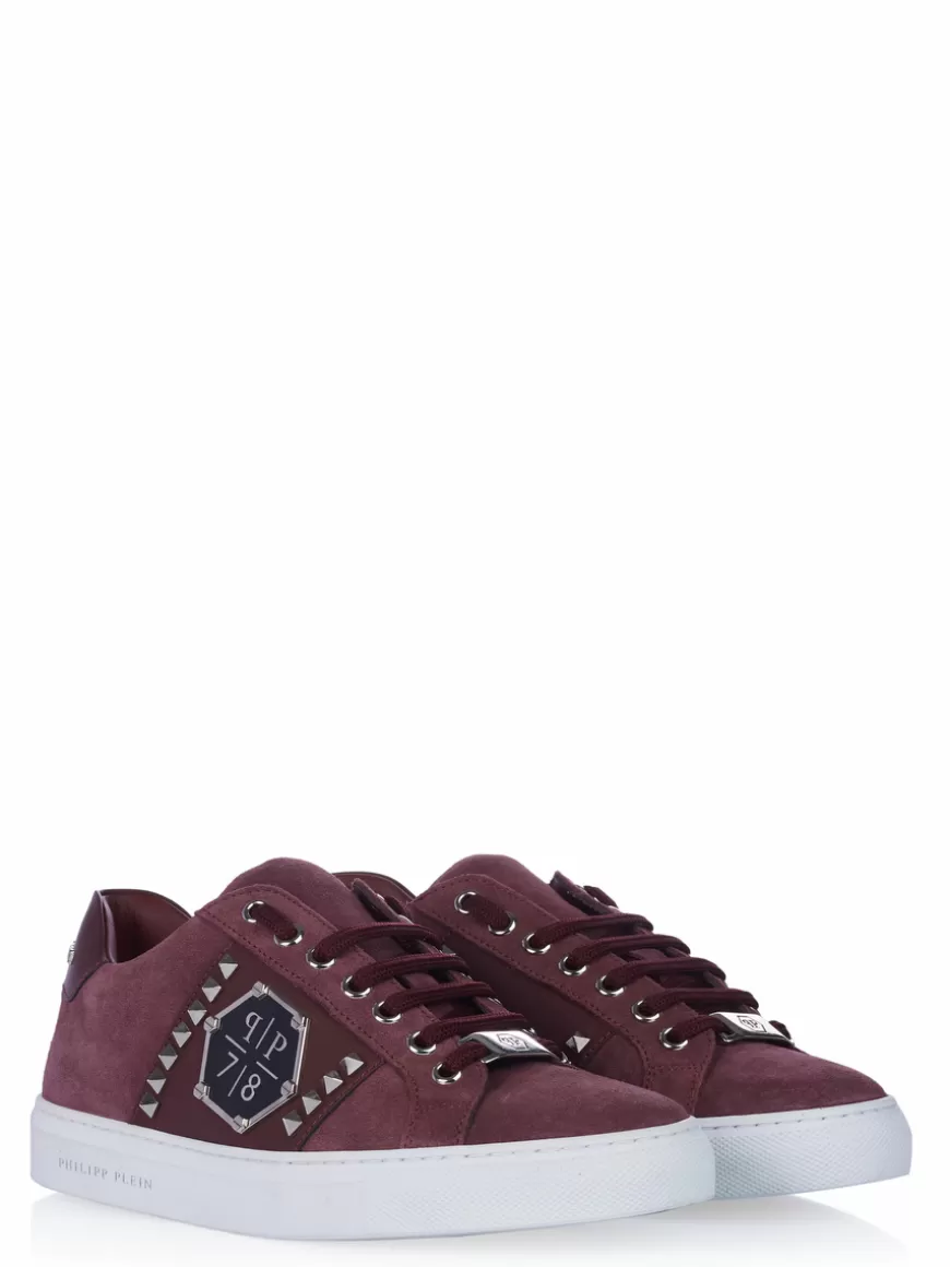 Philipp Plein Shoe Burgundy Fashion