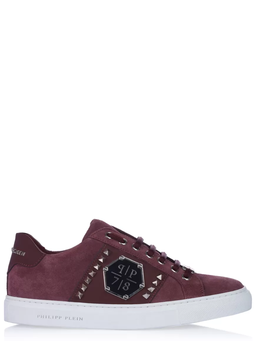 Philipp Plein Shoe Burgundy Fashion