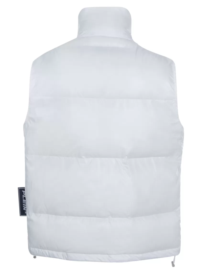 Philipp Plein Vest White Flash Sale