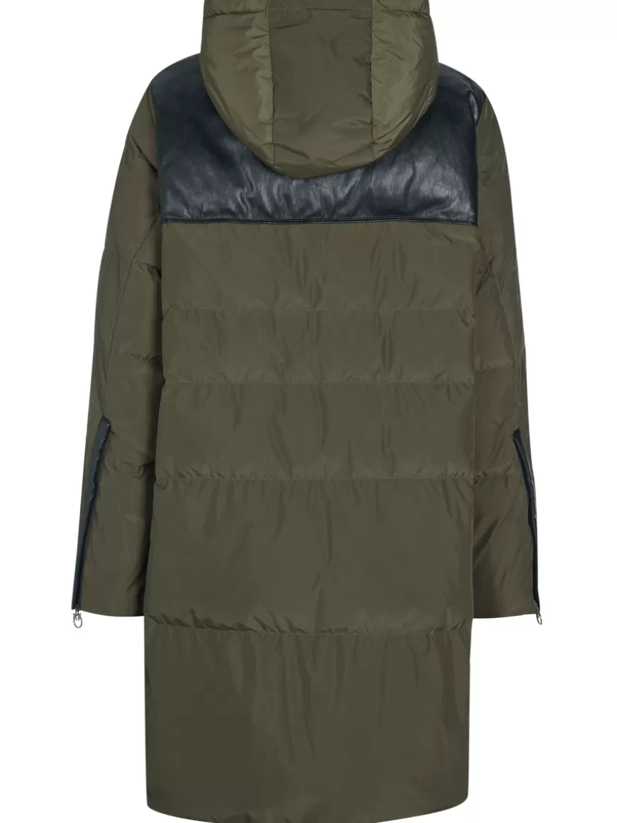 Pinko Coat dark green Darkgreen Clearance