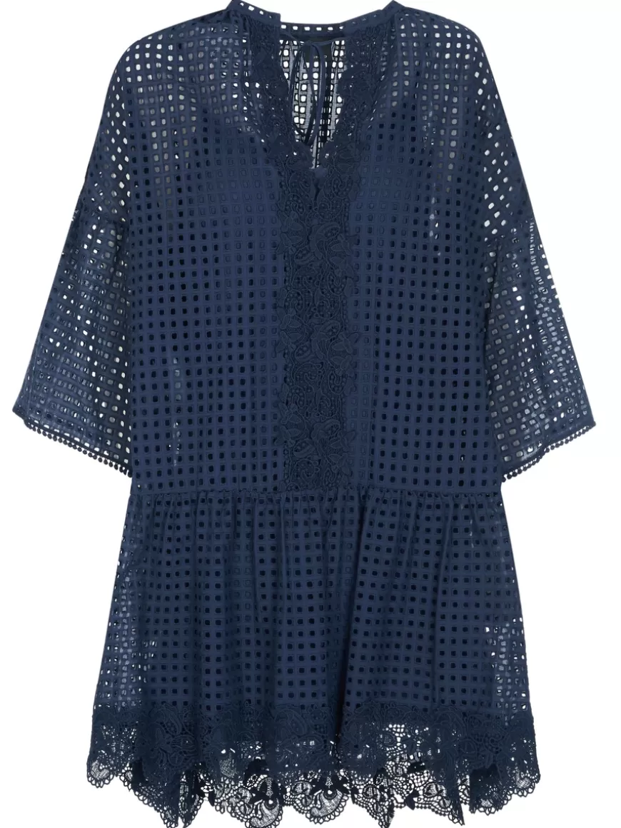 Pinko Dress Blue Discount