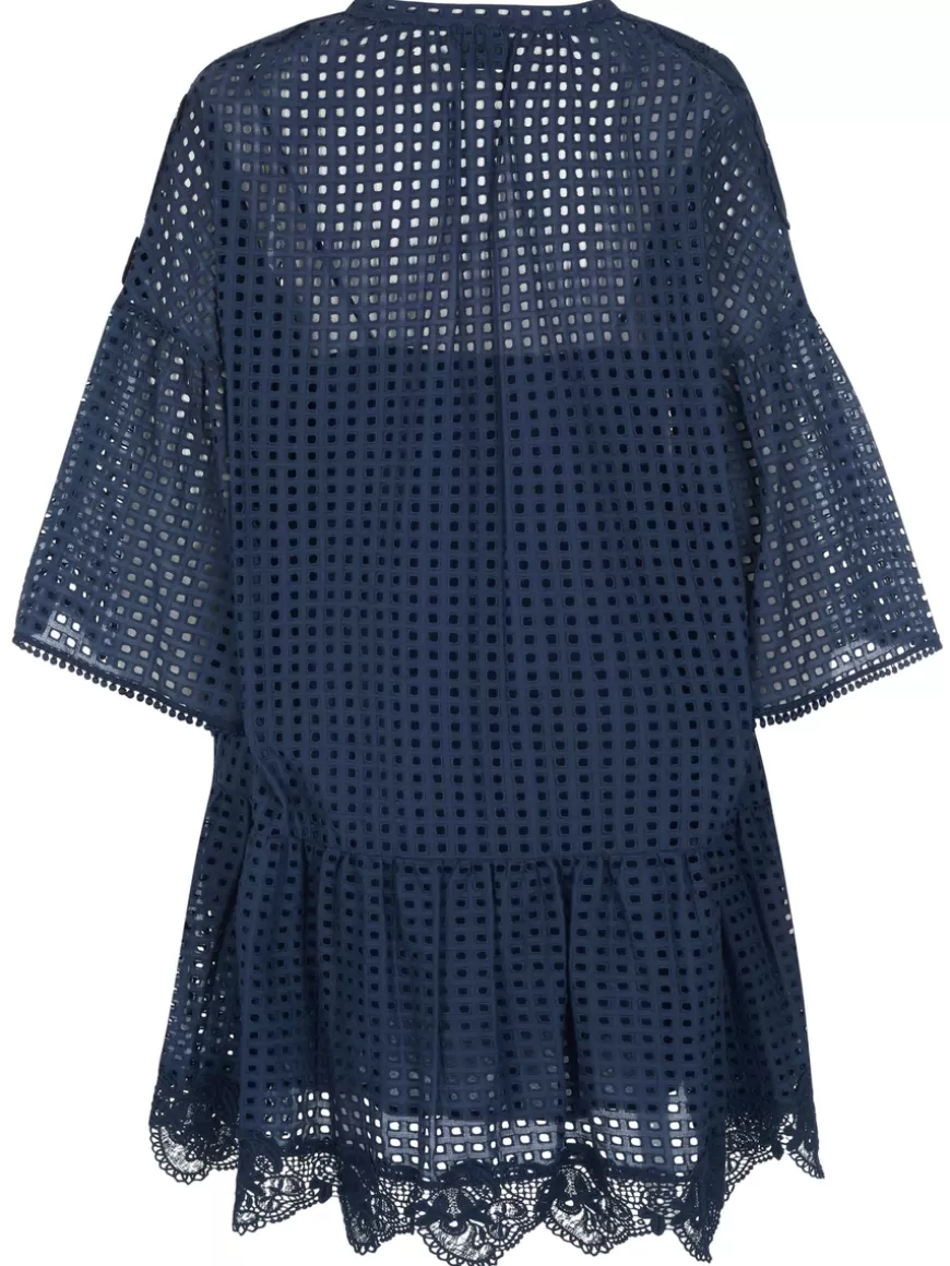 Pinko Dress Blue Discount