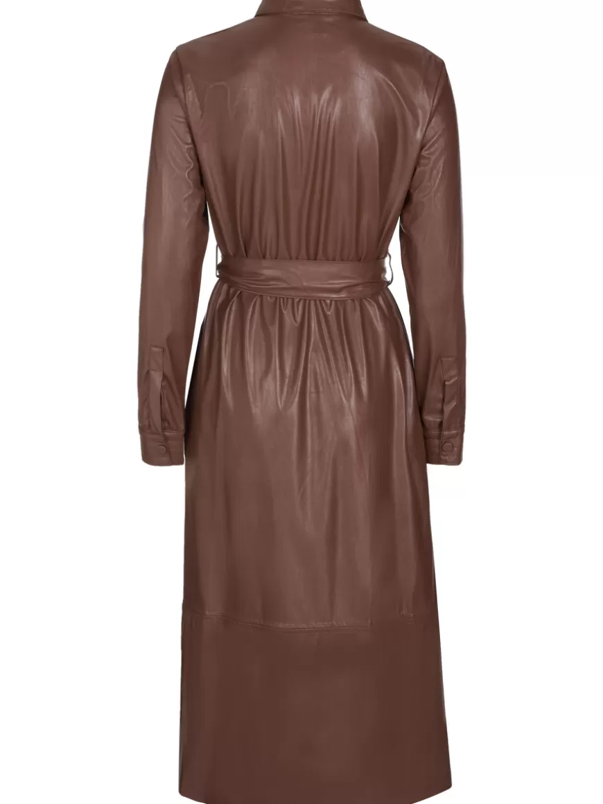 Pinko Dress Brown Fashion