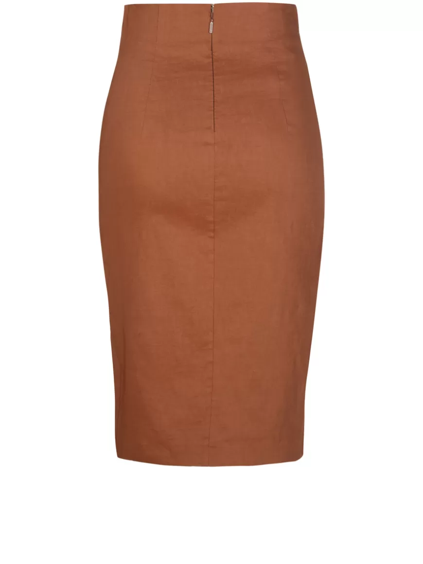 Pinko Skirt Brown Online