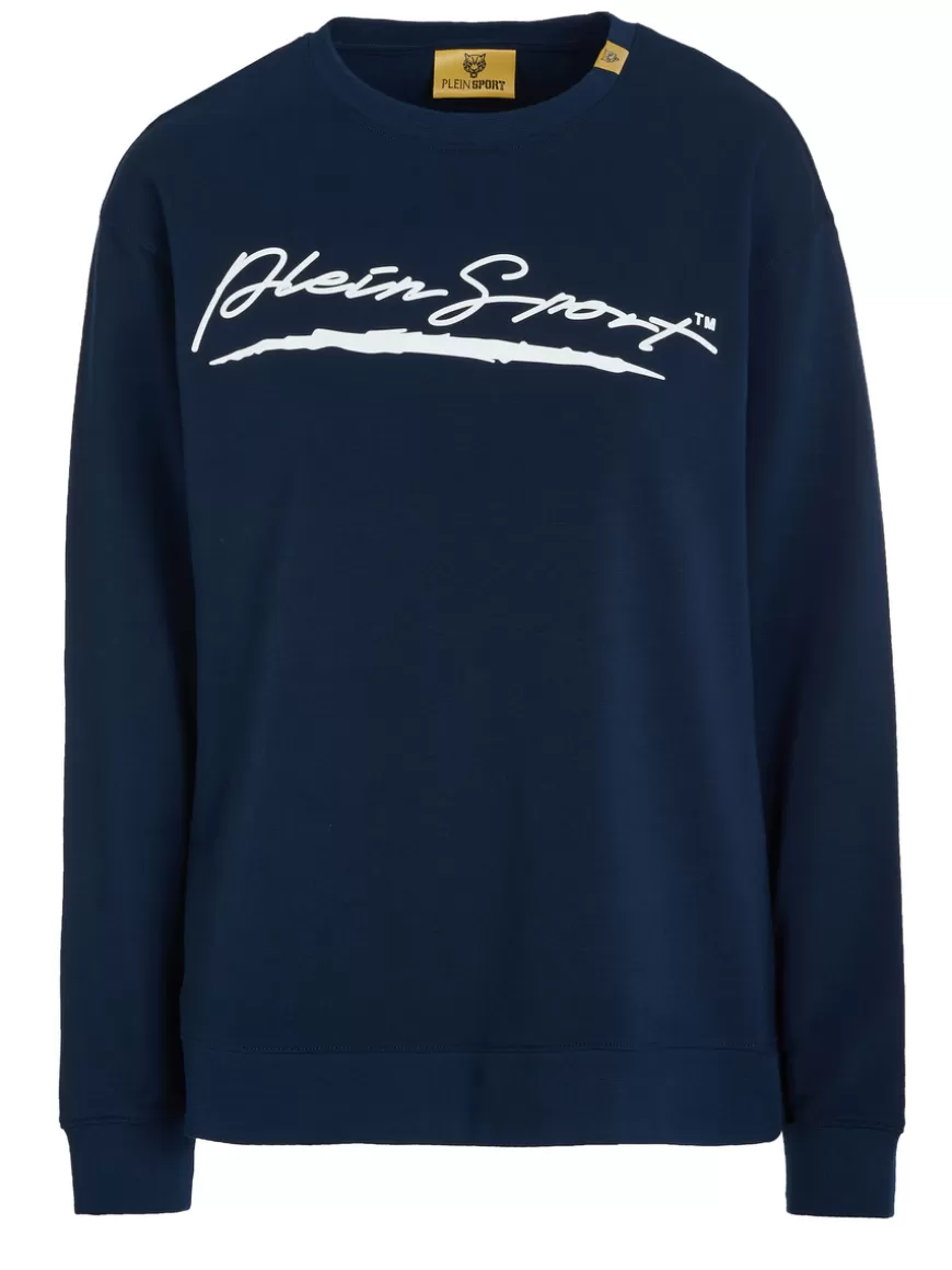 Plein Sport Pullover Navy Best Sale