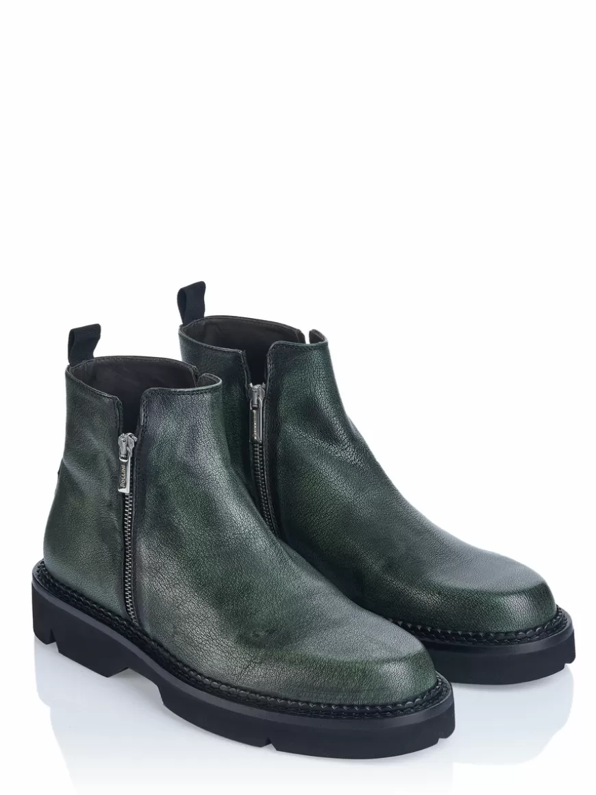 Pollini Boot dark green Darkgreen Cheap