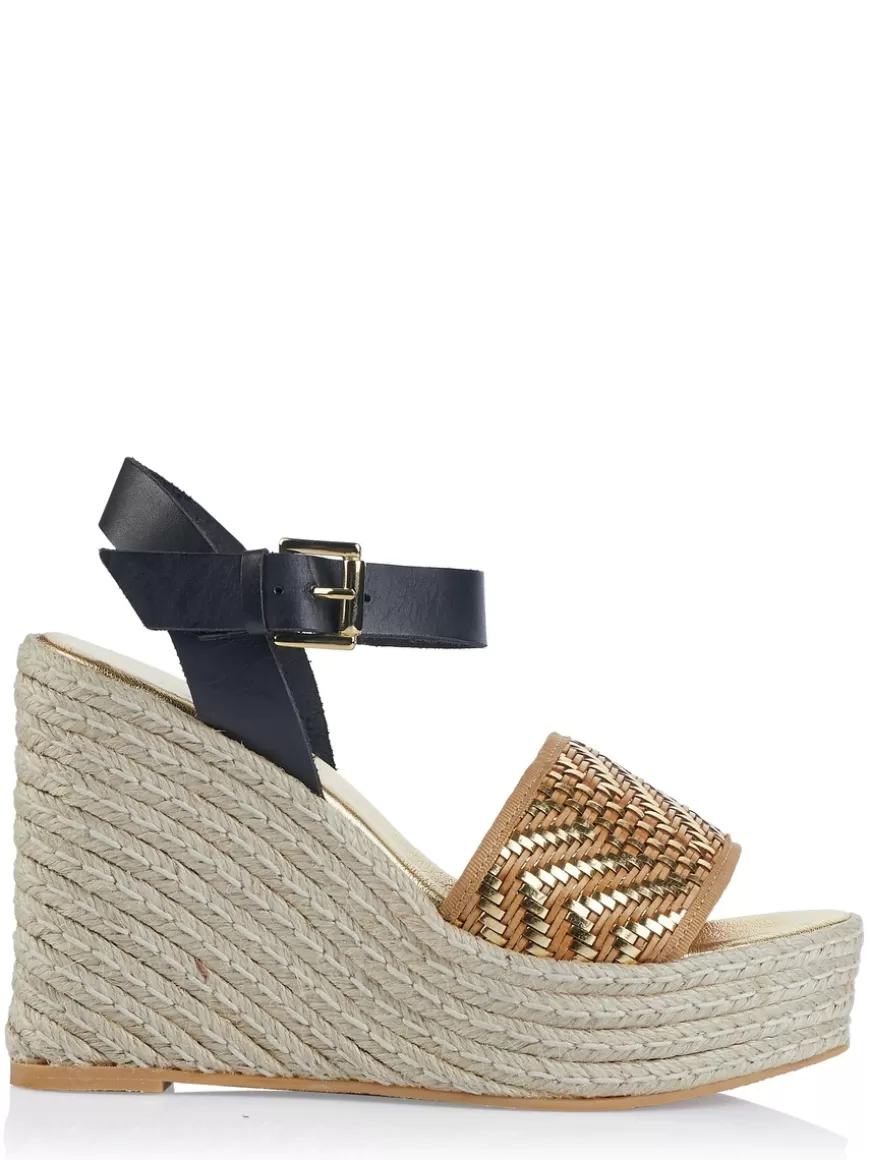 Pollini Sandal Gold Best Sale