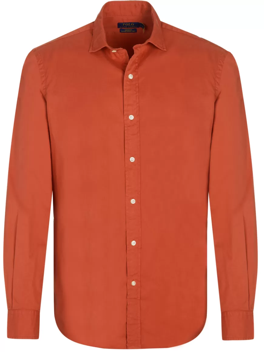 Ralph Lauren Shirt Orange Discount