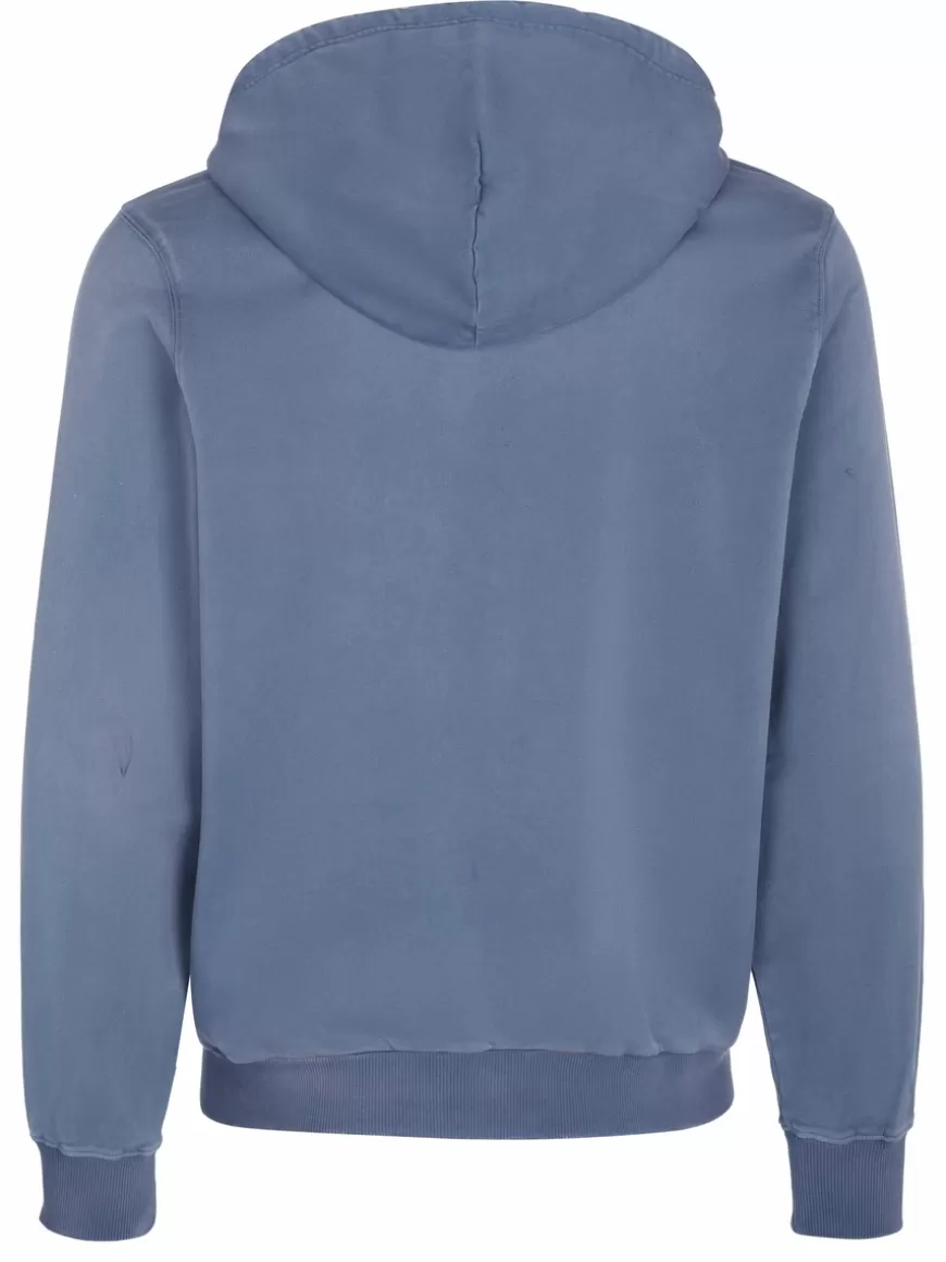 Diesel S-HYDRON-HOOD-ZIP SWEAT-SHIRT Blue Outlet