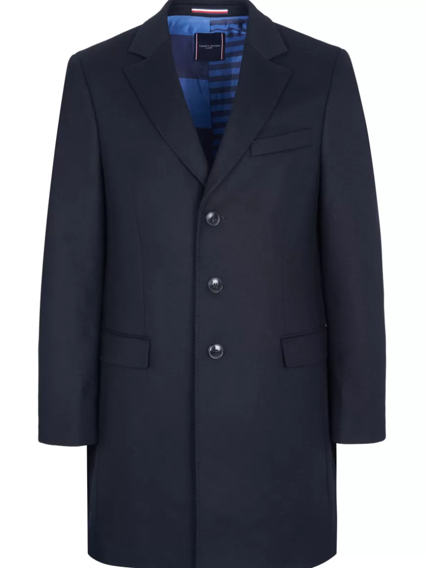 Tommy Hilfiger Coat dark blue Darkblue Sale