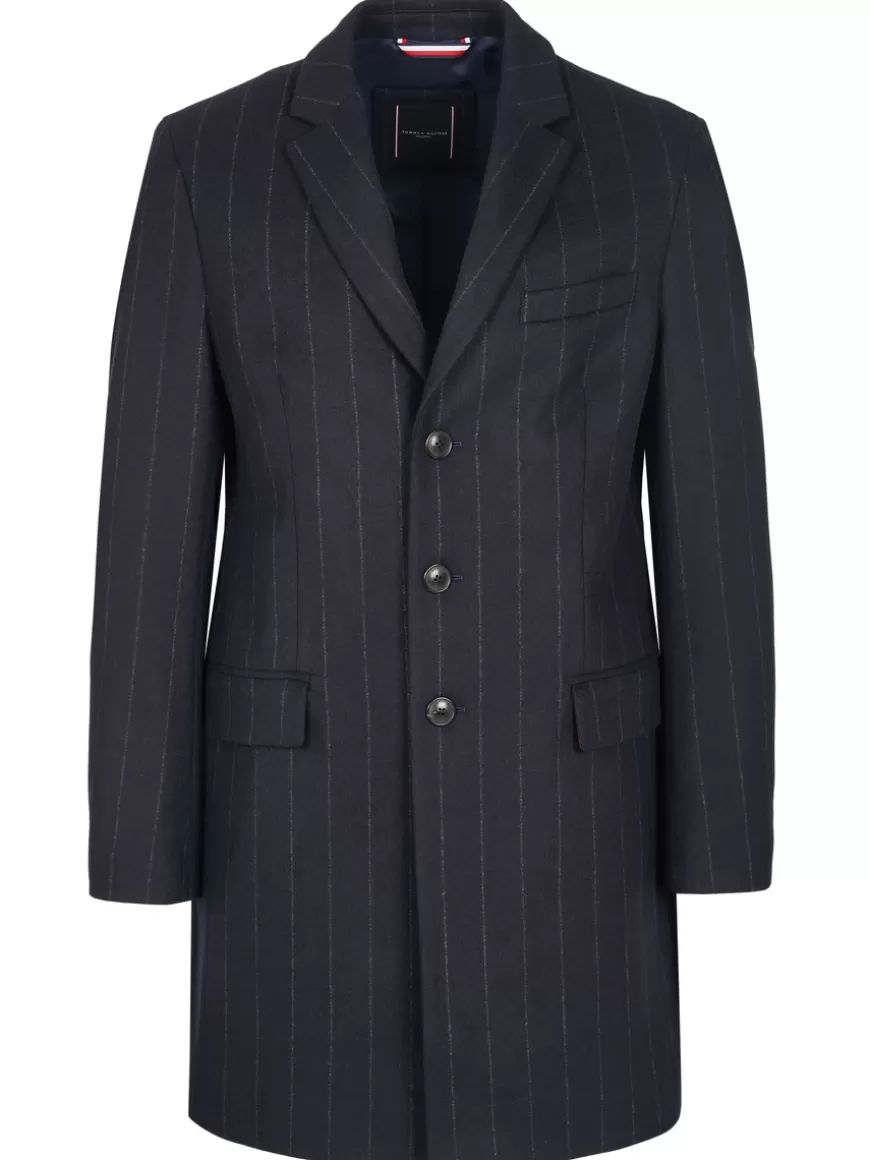 Tommy Hilfiger Coat dark blue Darkblue Hot