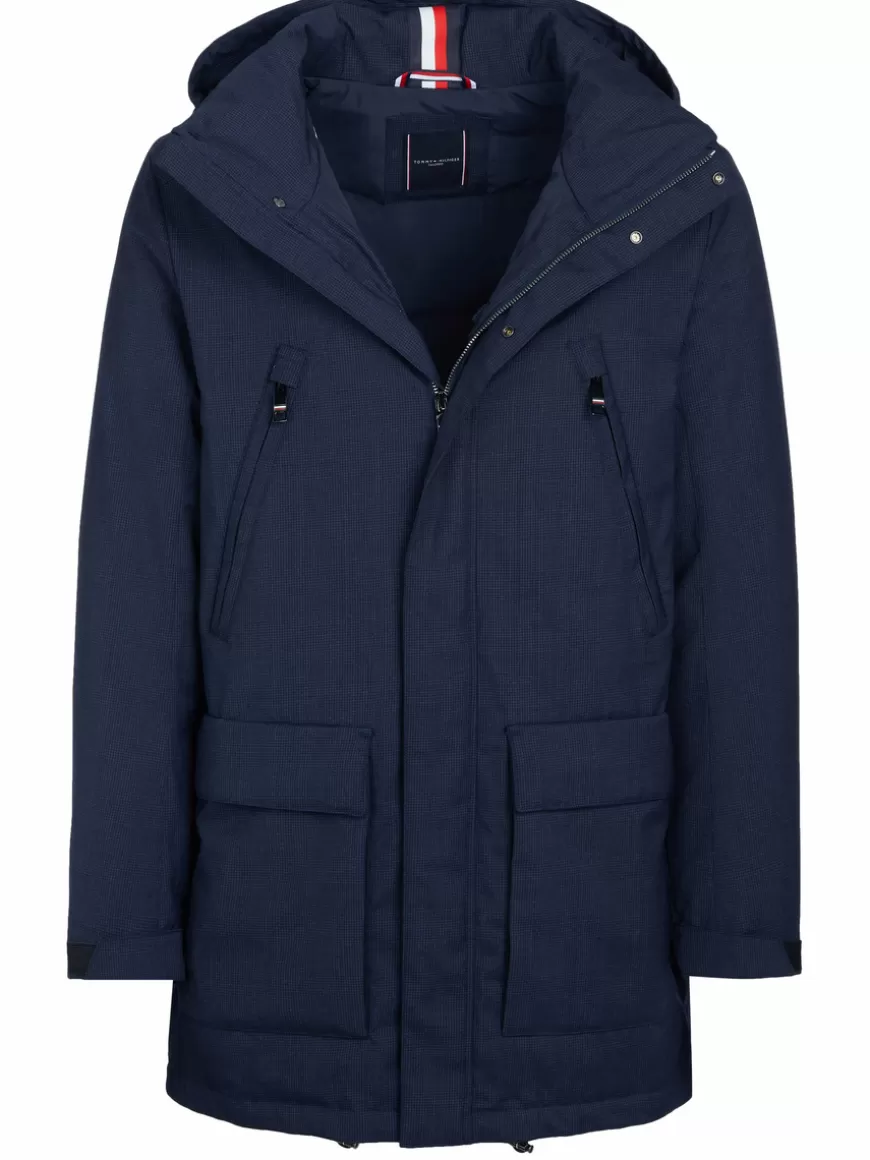 Tommy Hilfiger Coat dark blue Darkblue Cheap