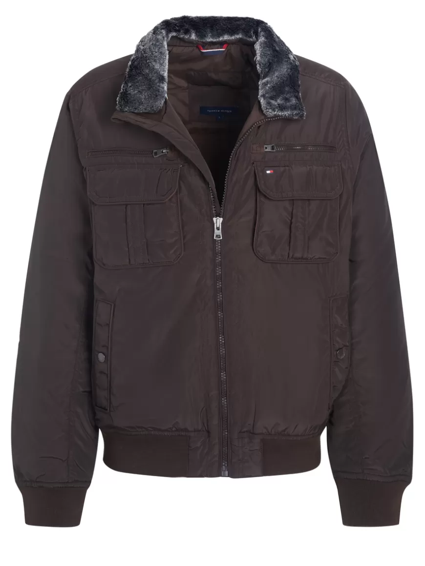 Tommy Hilfiger Jacket Brown Cheap