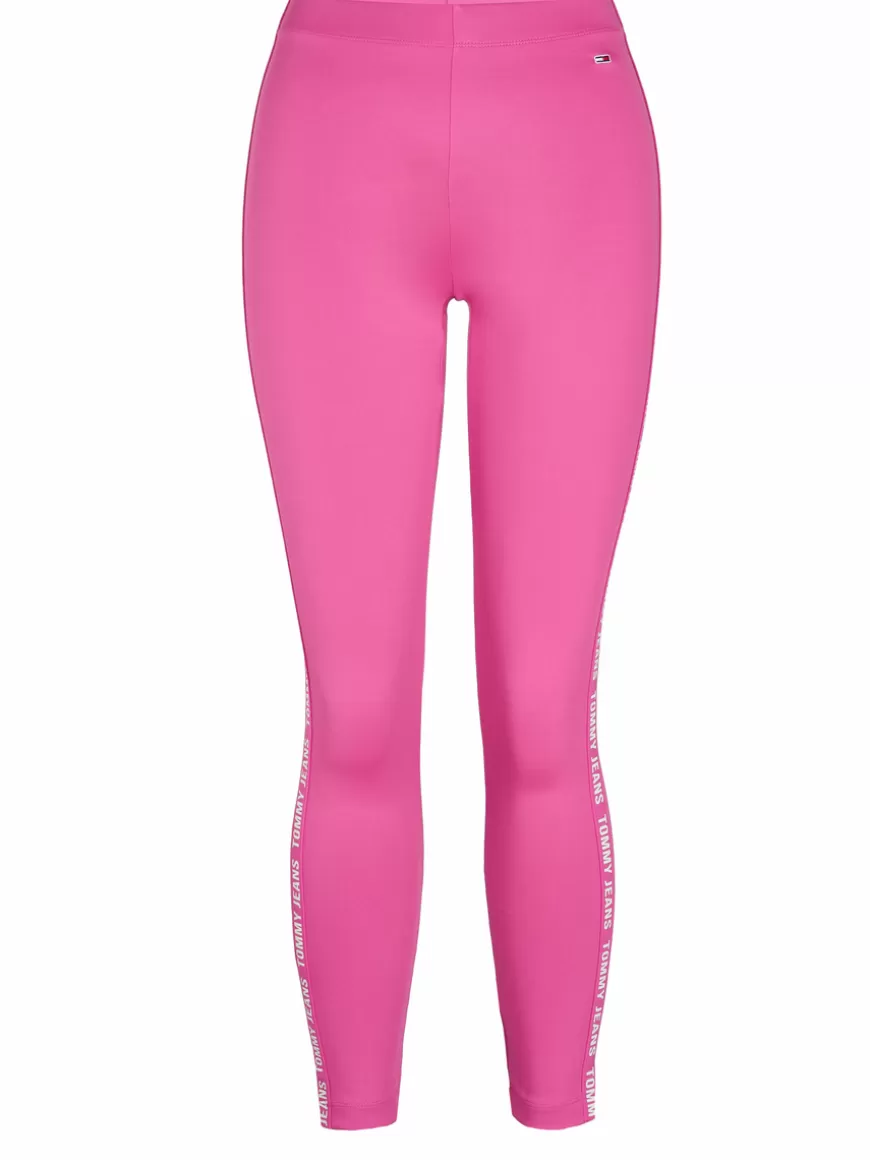 Tommy Hilfiger Jeans Leggings Pink Hot