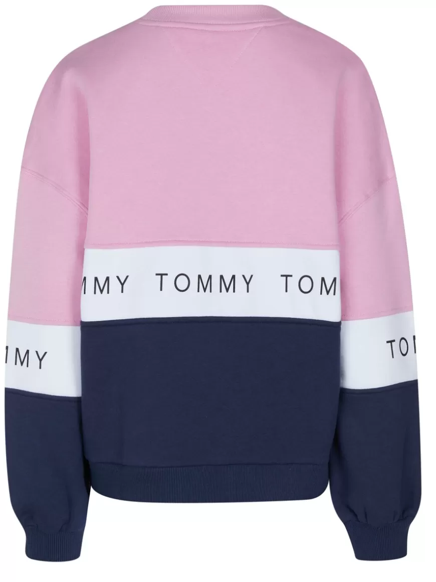 Tommy Hilfiger Jeans Pullover Rose Best Sale