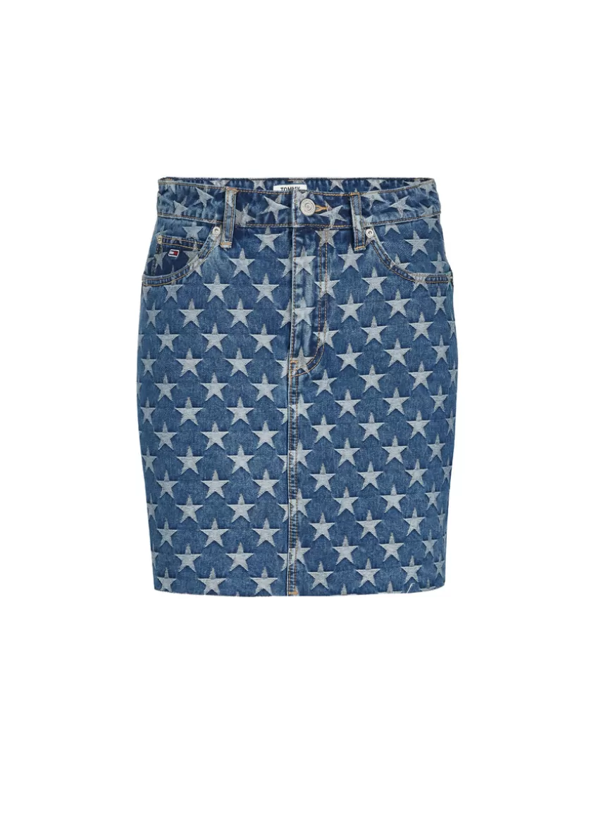 Tommy Hilfiger Jeans Skirt Blue Shop