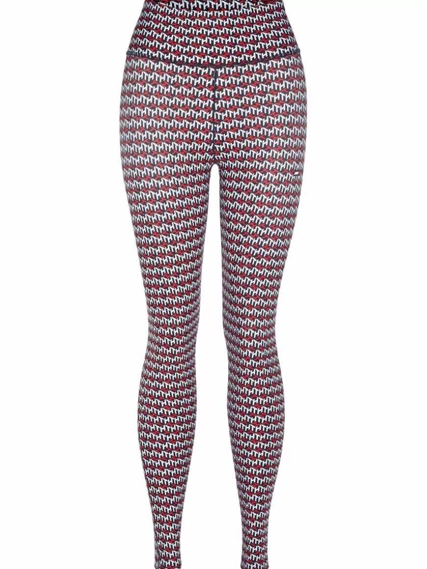 Tommy Hilfiger Leggings Red Best Sale