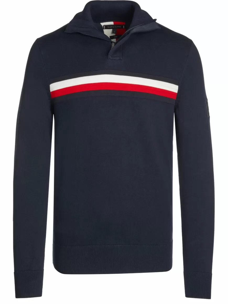 Tommy Hilfiger Pullover dark blue Darkblue Cheap