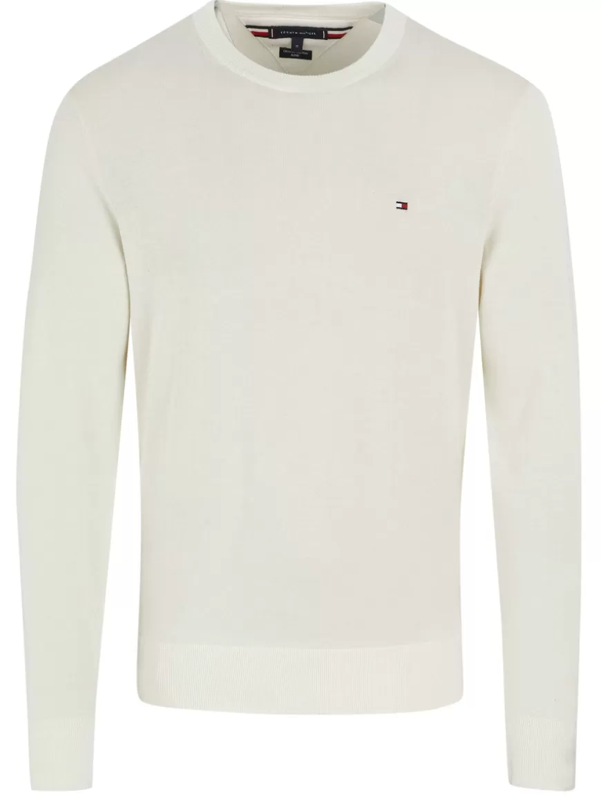 Tommy Hilfiger Pullover Offwhite Discount