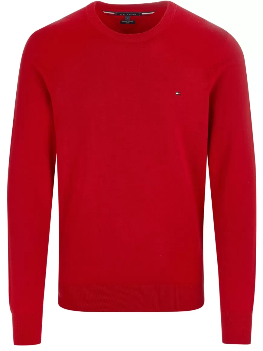 Tommy Hilfiger Pullover Red Flash Sale