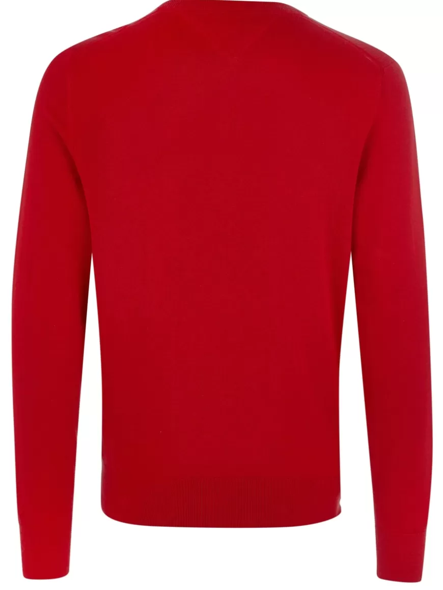 Tommy Hilfiger Pullover Red Flash Sale