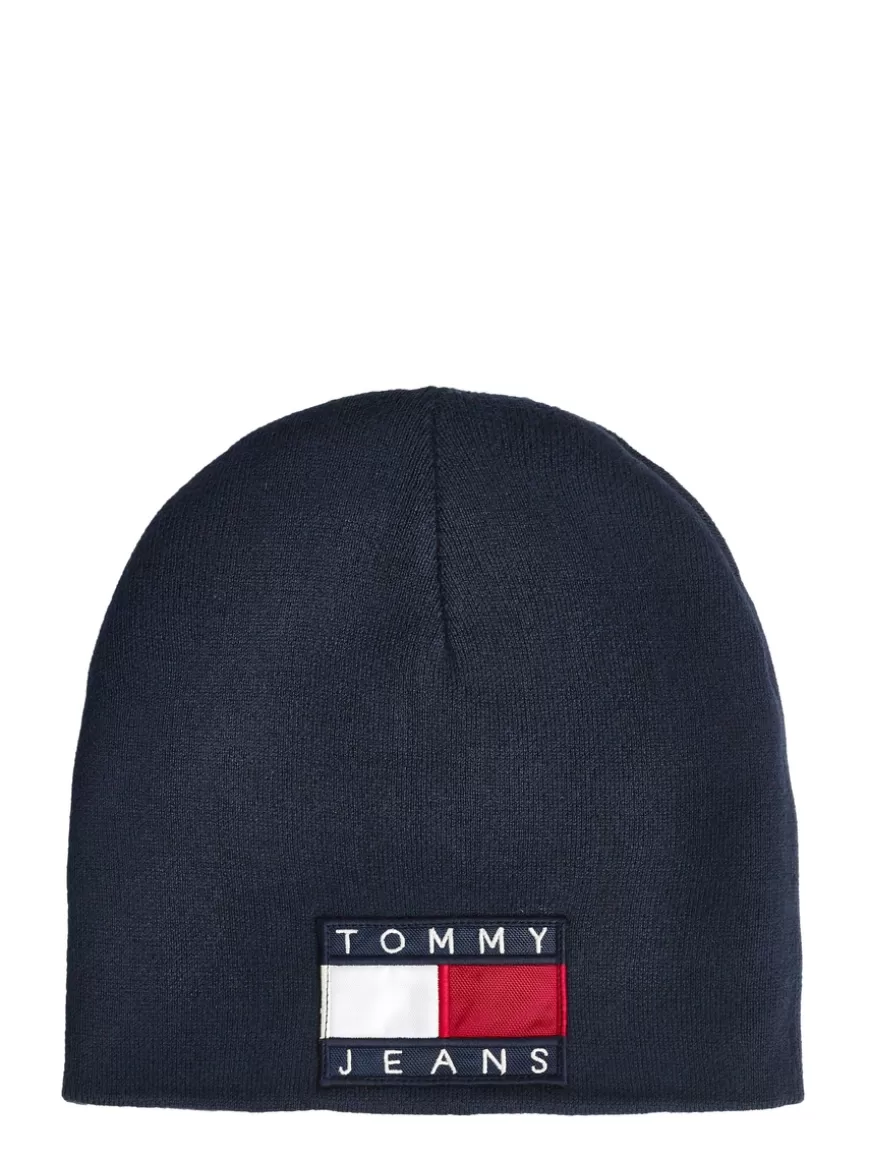 Tommy Hilfiger reversible beanie / red Navy Shop