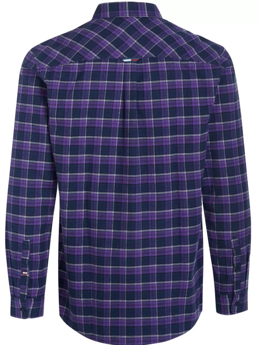 Tommy Hilfiger Jeans Tommy Jeans flannel shirt Purple Best