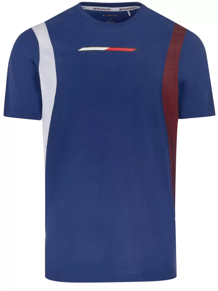 Tommy Sport T-shirt Blue Fashion