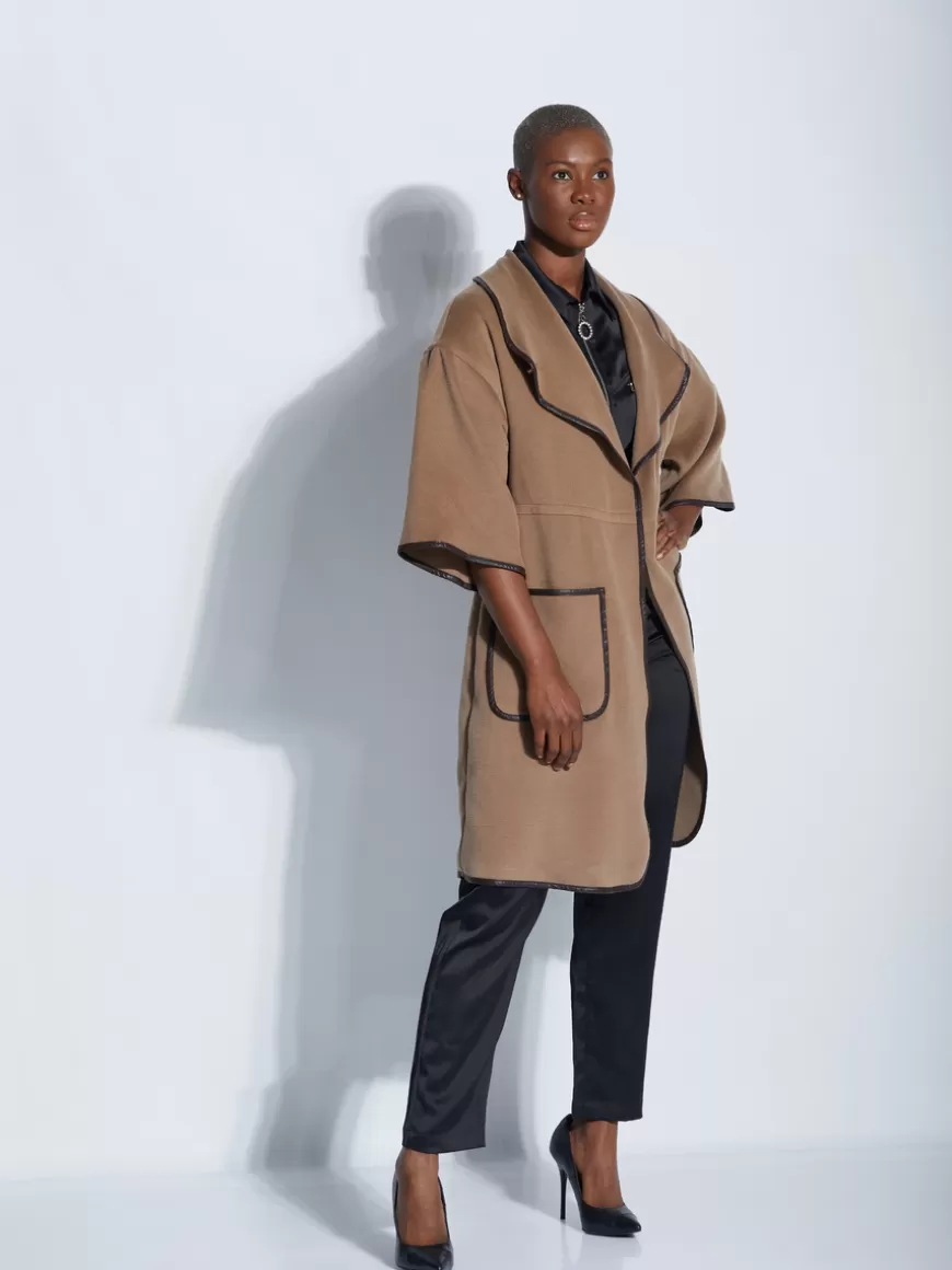 Trussardi jeans Coat light brown Lightbrown Flash Sale