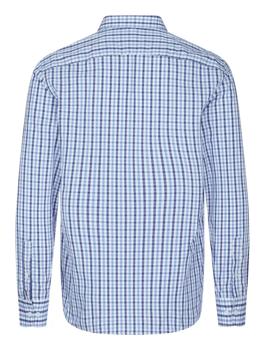 Trussardi jeans Shirt White-blue Cheap