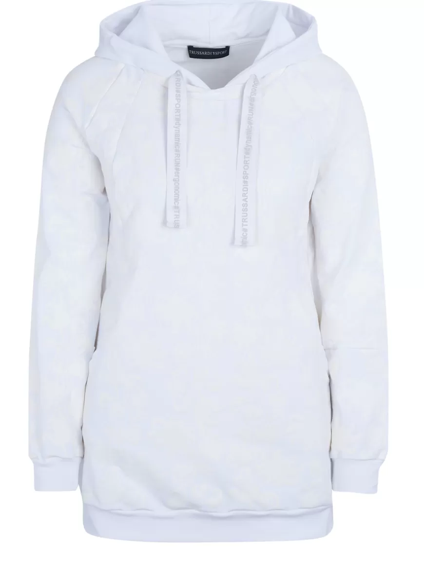 Trussardi sport Pullover White Clearance