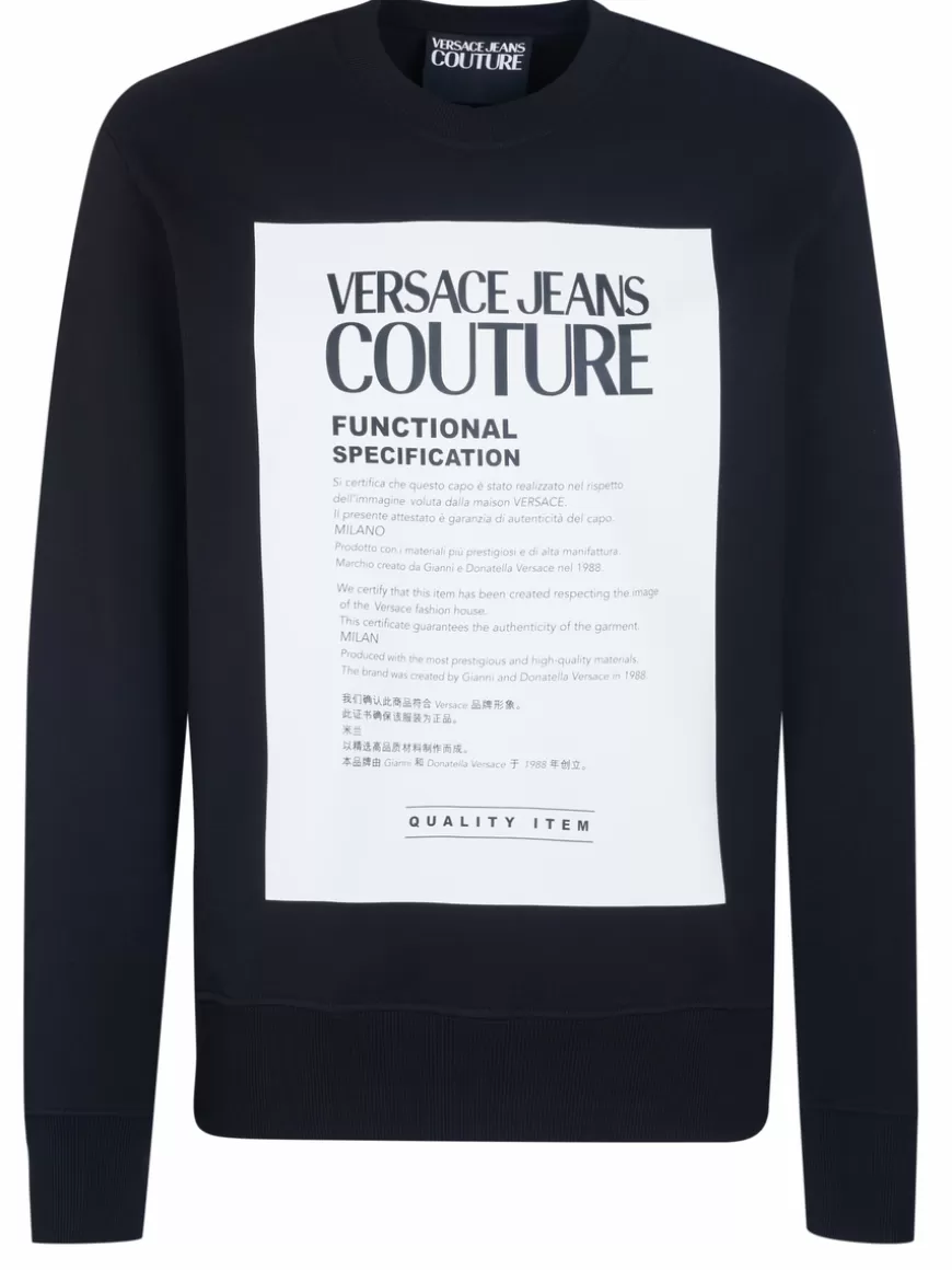 Versace Jeans Couture Pullover Black Shop