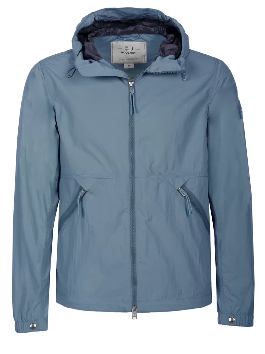 Woolrich Jacket Blue Sale