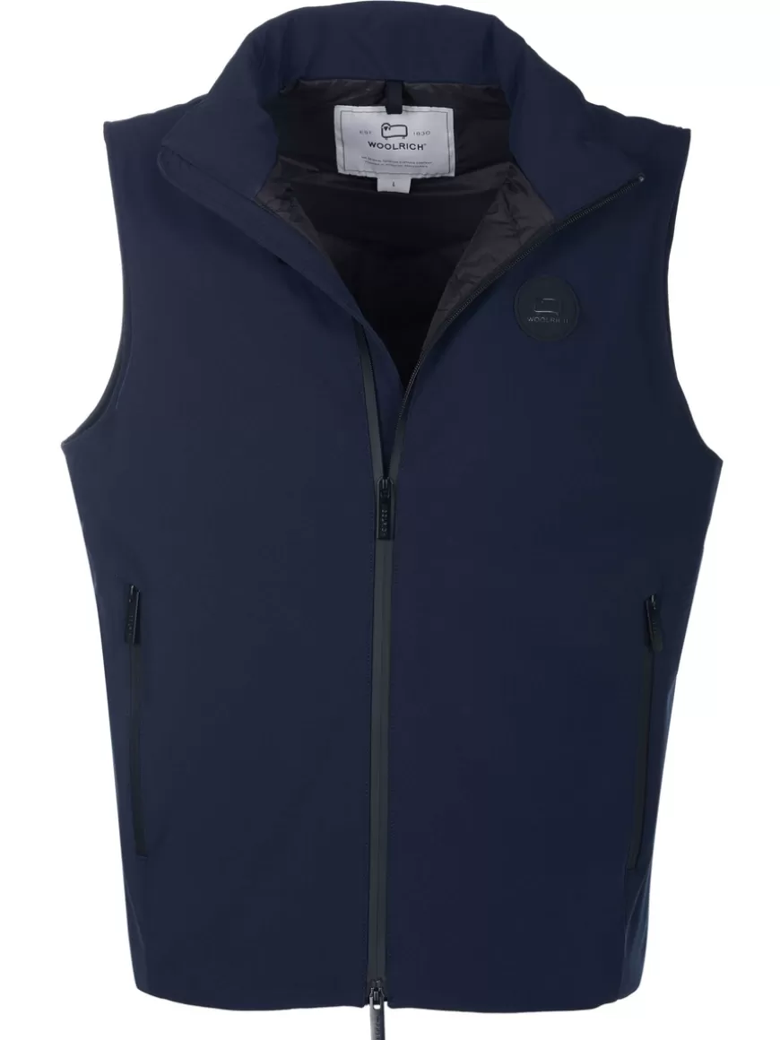 Woolrich Vest Blue Outlet