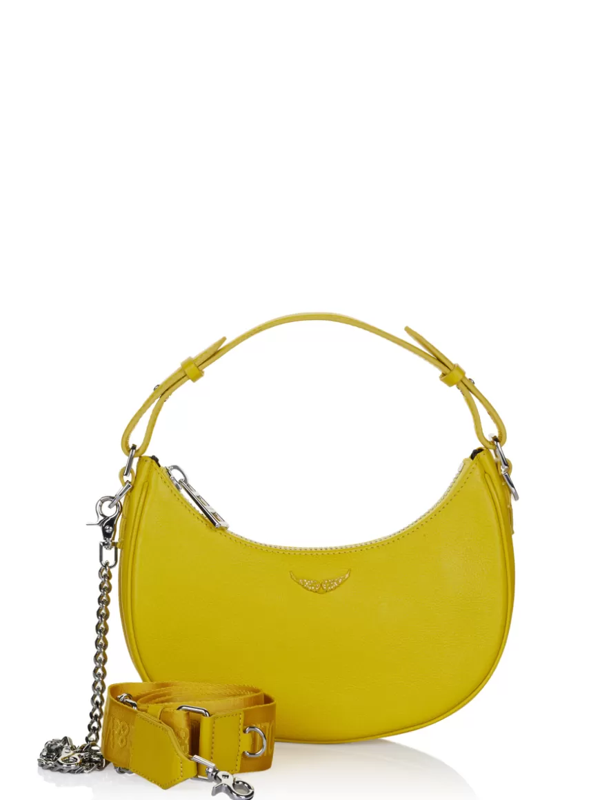 Zadig & Voltaire Zadig Voltaire Moonrock Grained bag green Yellow Clearance